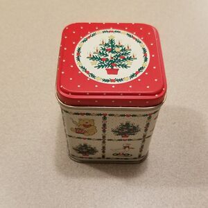 Christmas tin